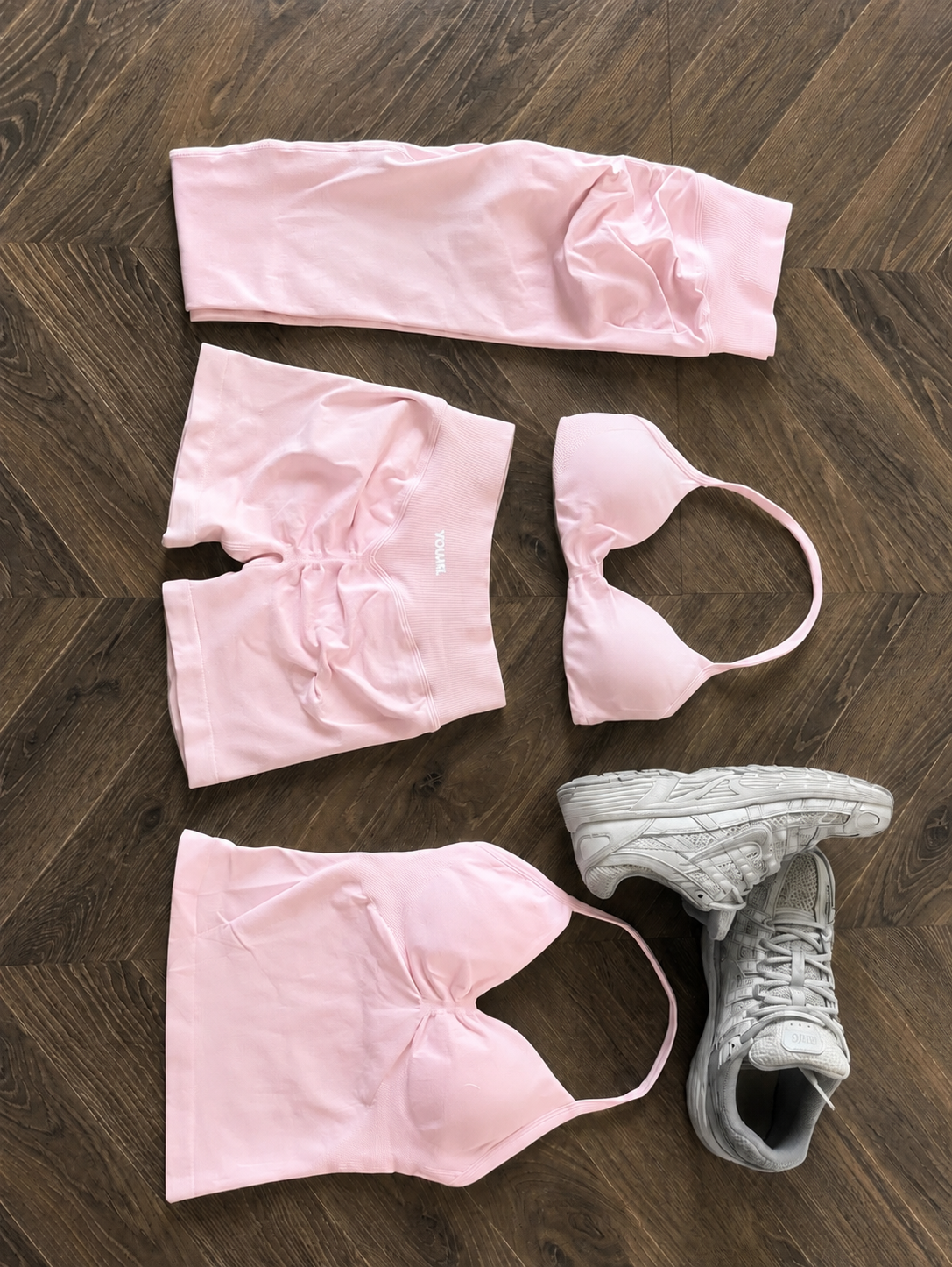 You.Sculpt Top-Baby Pink