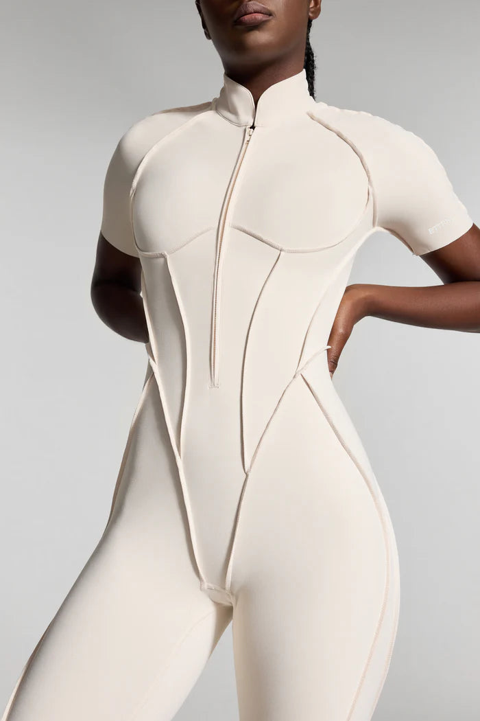 You.Suit-Open Short-Ivory