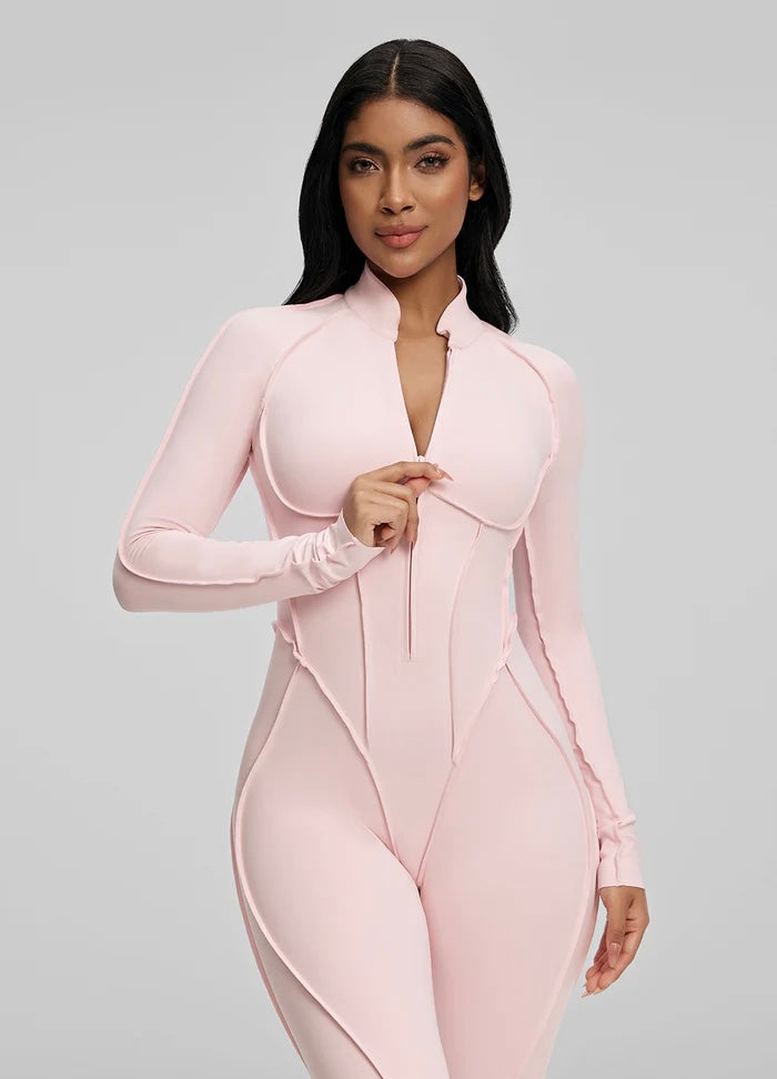 You.Suit-Open Back-Ballet Pink