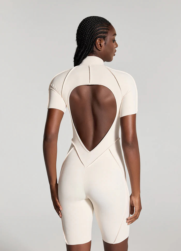 You.Suit-Open Short-Ivory