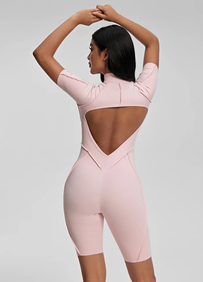 You.Suit-Open Short-Ballet Pink