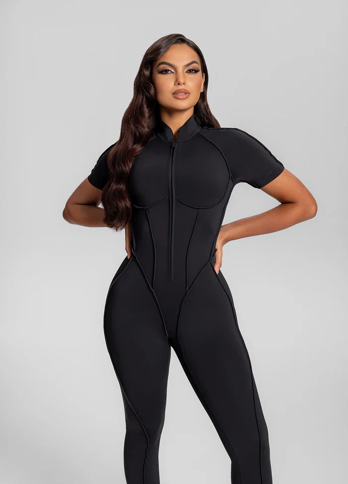 You.Suit-Close Back Midi-Black