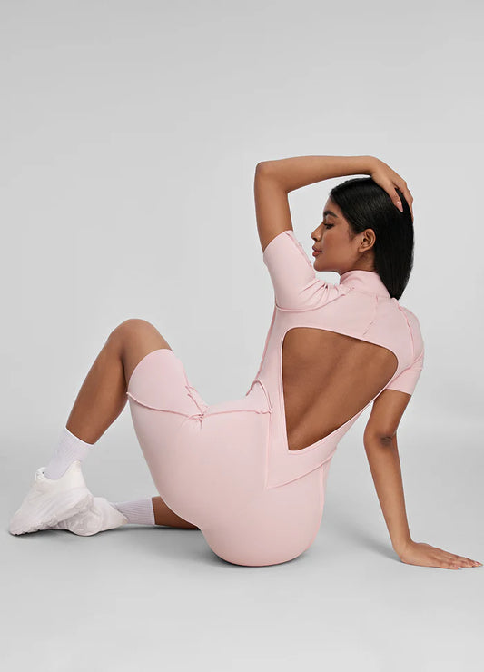 You.Suit-Open Short-Ballet Pink