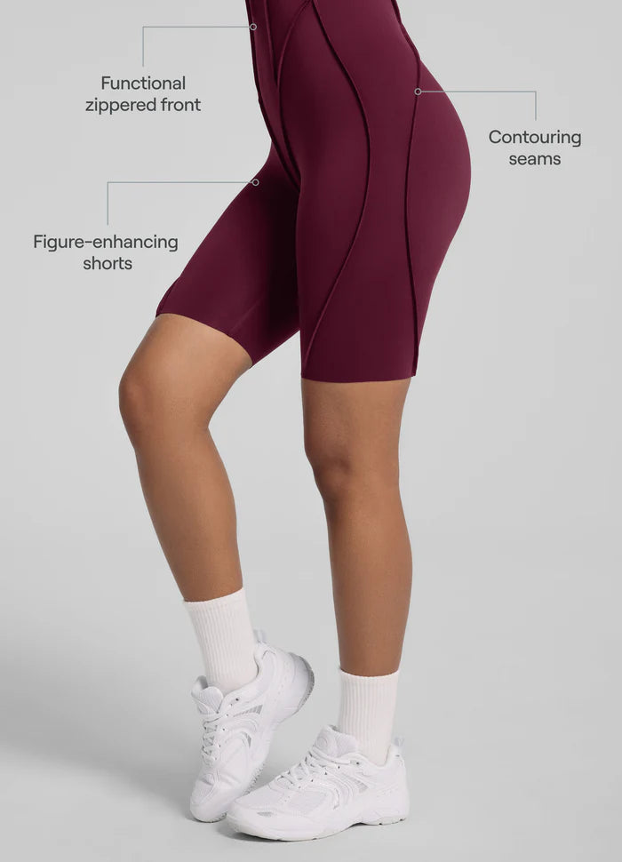 You.Suit-Open Short-Burgundy