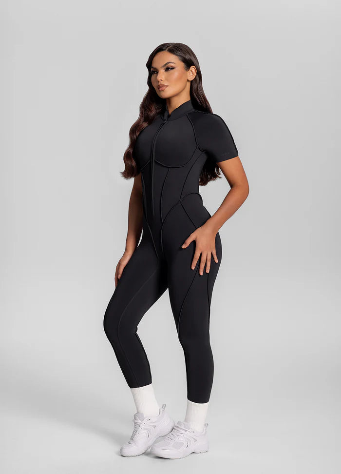 You.Suit-Open Back Midi-Black