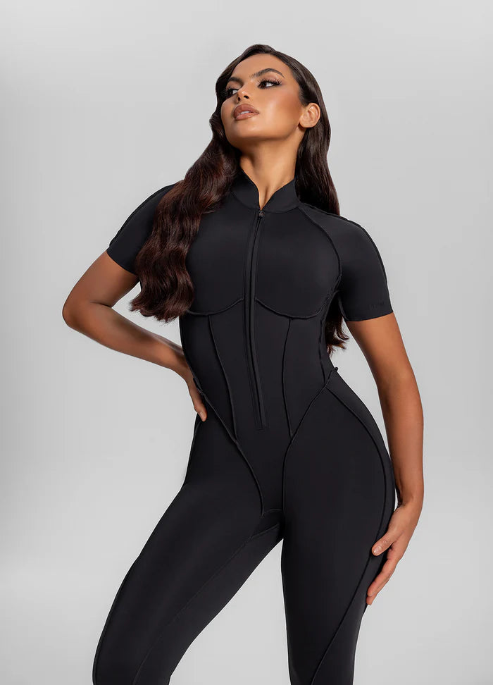 You.Suit-Close Back Midi-Black