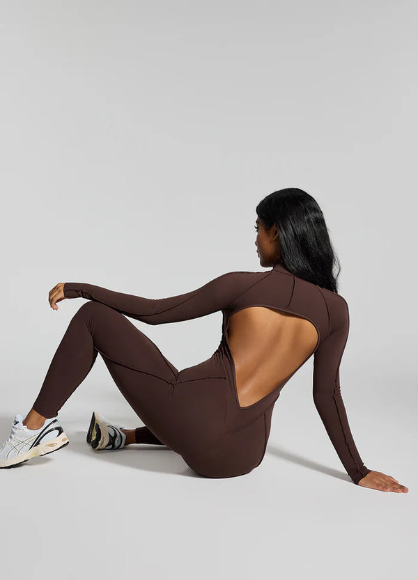 You.Suit-Open Back-Brown