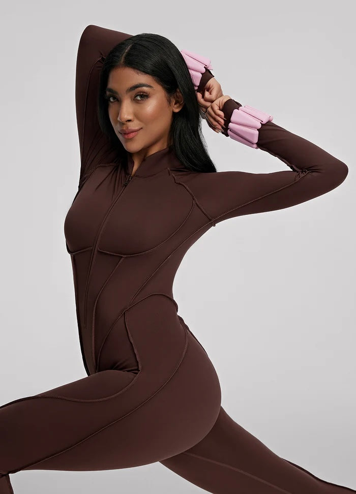 You.Suit-Open Back-Brown