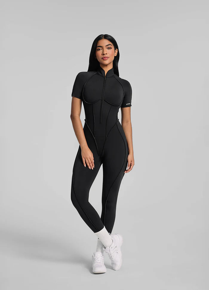 You.Suit-Close Back Midi-Black