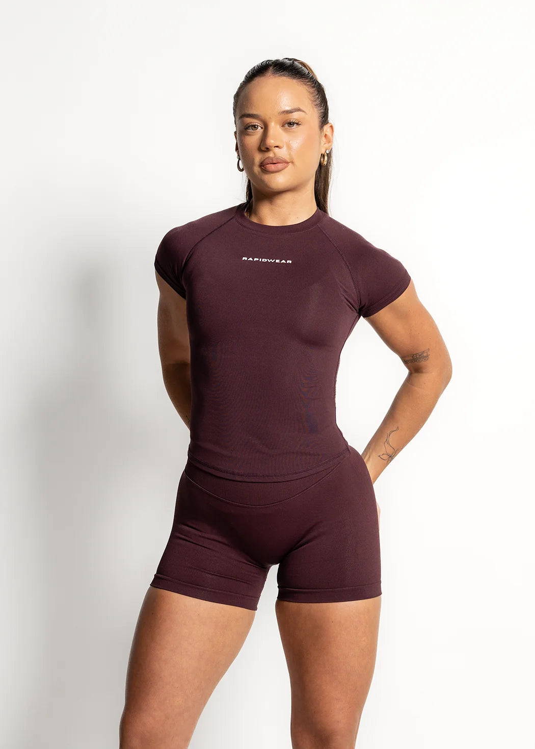 You.Top Short Sleeves-Espresso