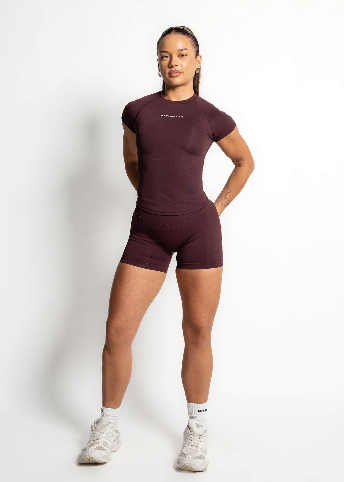 You.Top Short Sleeves-Espresso