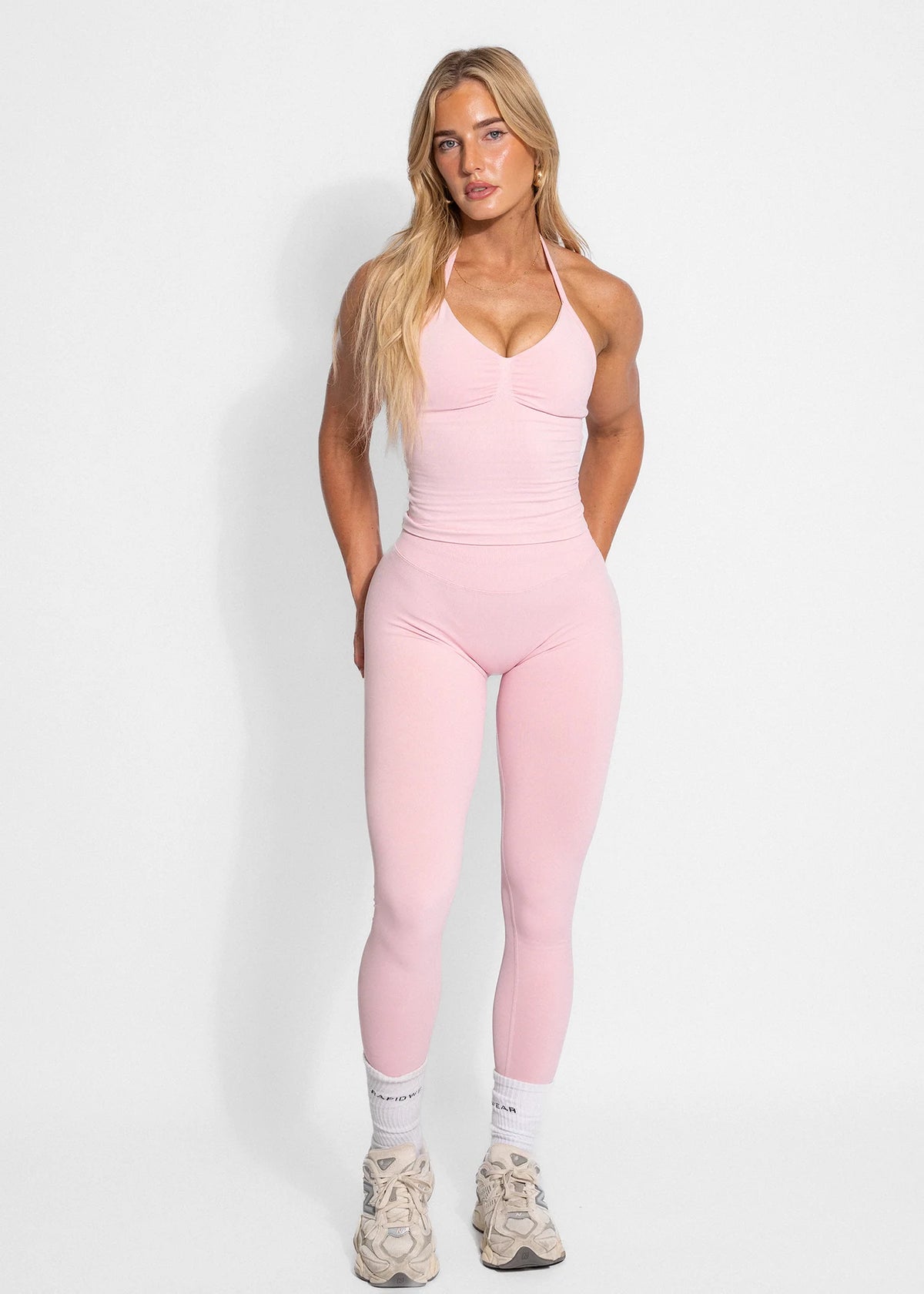 You.Sculpt Top-Baby Pink