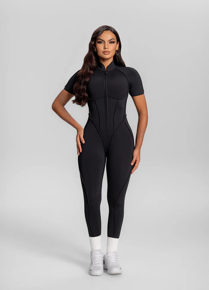 You.Suit-Open Back Midi-Black