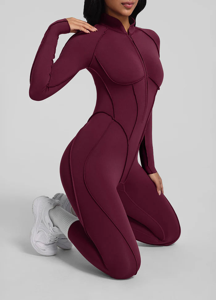 You.Suit-Open Back-Burgundy