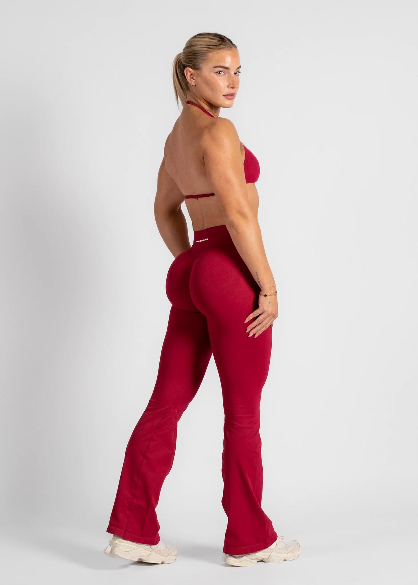 You.Lift Flares-Burgundy