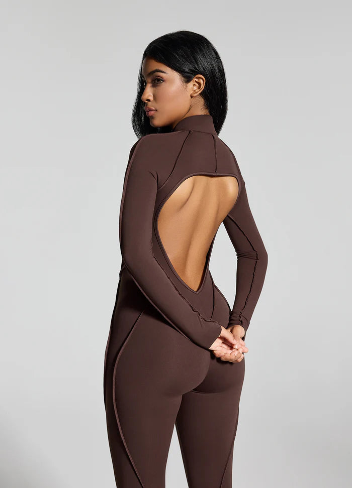You.Suit-Open Back-Brown