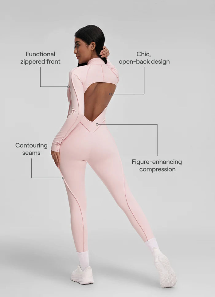 You.Suit-Open Back-Ballet Pink